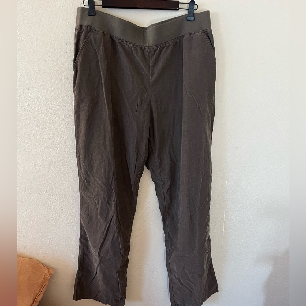 Brown Casual Pants